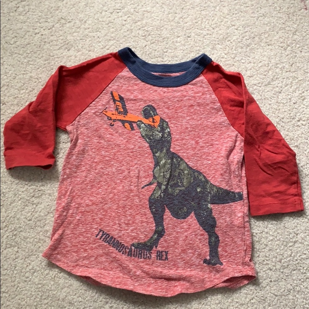 GUC T-Rex ringer long sleeve tee